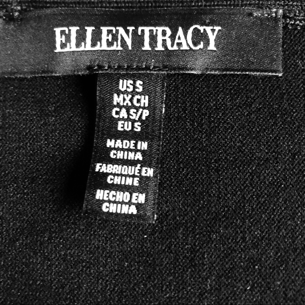 Ellen Tracy Size Small Black Pullover Sweater New - Picture 6 of 8